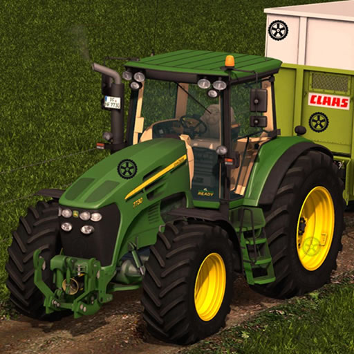 Tractors Hidden Tires — free online farm game