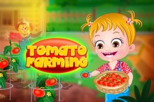 Play Baby Hazel Tomato Farming Online