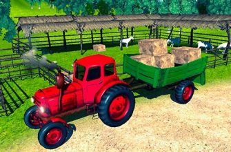 Farmer Tractor Cargo Simulation